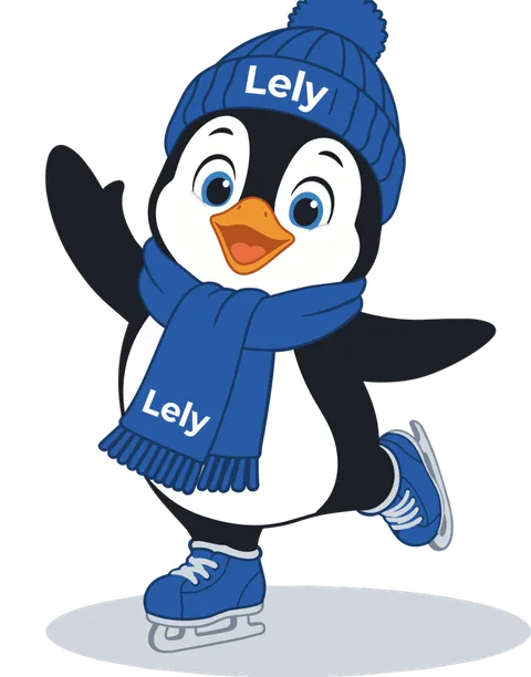 Lely de pinguïn